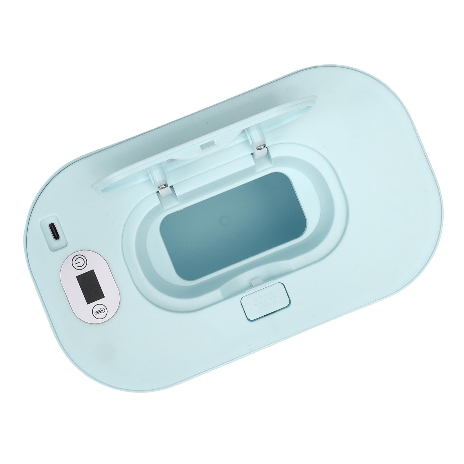 Baby-Feuchttücher-Wärmer, Tragbarer, Schnell Erhitzender Baby-Feuchttücher-Spender, USB-Feuchttücher-Wärmer für Säuglinge und Neugeborene für Zuhause, Auto, Reisen (Grüne