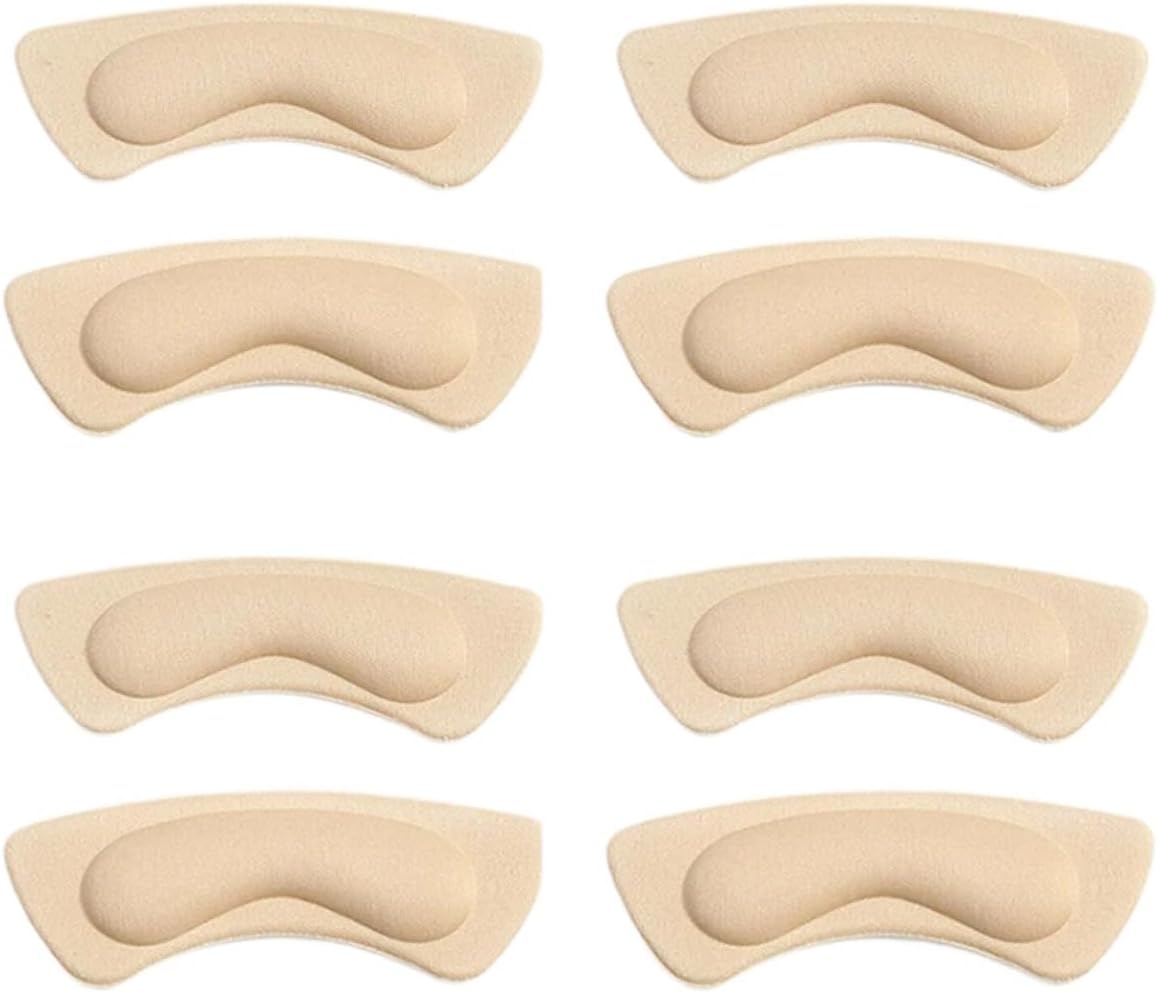 Heel Pads Heel Grips Liner for Loose Shoes 40 Pairs Heel Insoles Pads Patch Pain Relief Anti-wear Cushion Feet Care Protector Adhesive Back Sticker Shoes Insert Insole(Black)