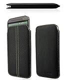 Stört es Sie auch das die meisten HTC One M8 (Modell 2014) Taschen zu dick ausfallen? Da haben wir hier genau das Richtige für Sie. Dünn und edler Schutz gepaart mit schlichter Eleganz!