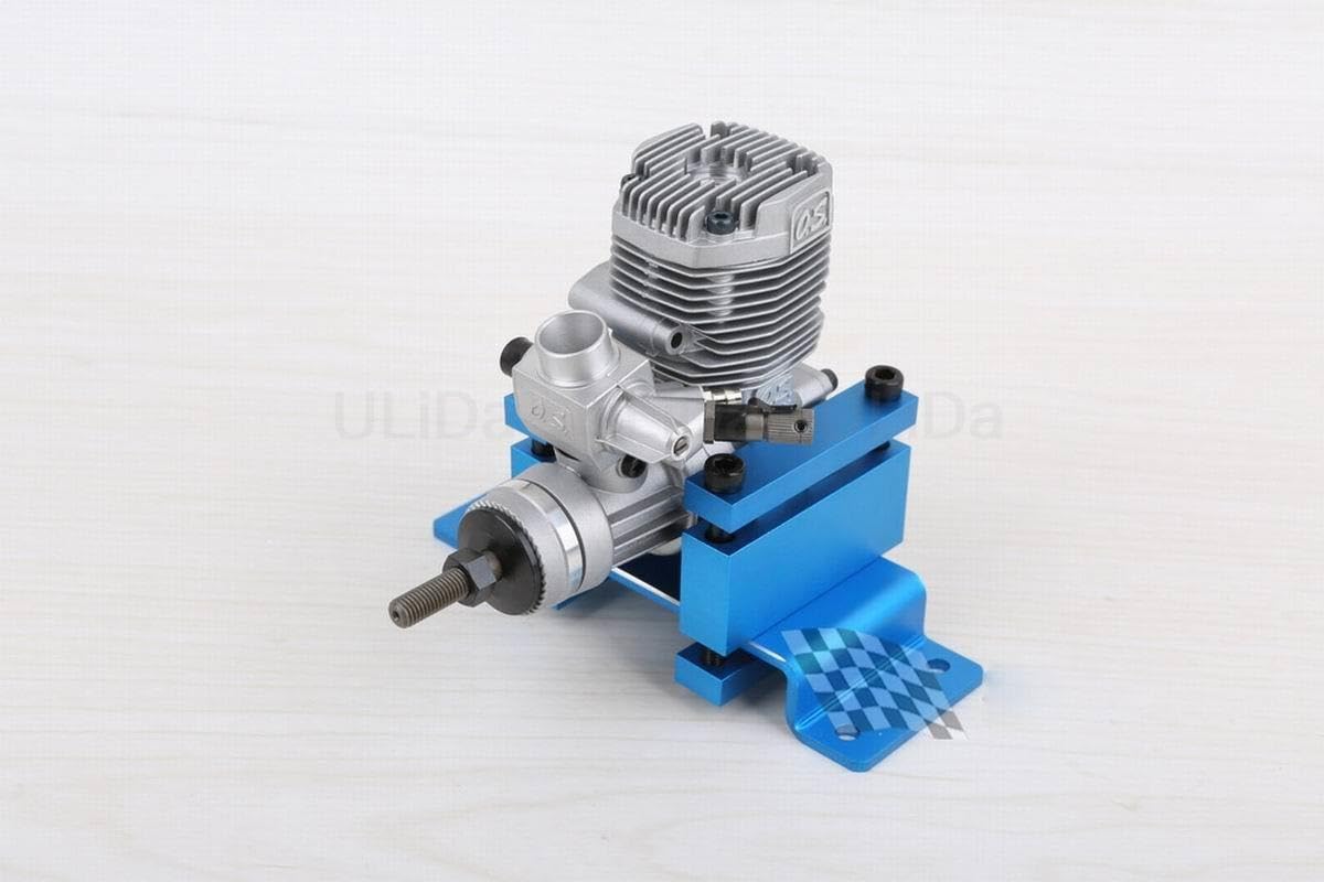 Banco de Pruebas de Motor de Gasolina Banco de rodaje Motor de metanol for aeromodelos RC CNC Aeromodelo(Red)