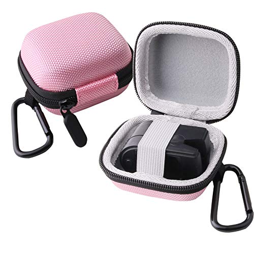 WERJIA ハード収納ケース 指先パルスオキシメーター 血中酸素指先オキシメーターケース (ピンク)の商品画像（Amazon）