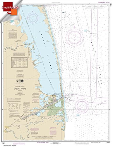 NOAA Chart 11301: Southern Part of Laguna Madre 21.00 x 27.19 (Small Format Waterproof)