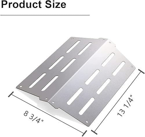 Miniatura 4 de 62753 19 12" LP Sear Grill Burner Tube Reemplazo para parrillas de propano Genesis con pomos de control de montaje frontal de 2011 y más recientes
