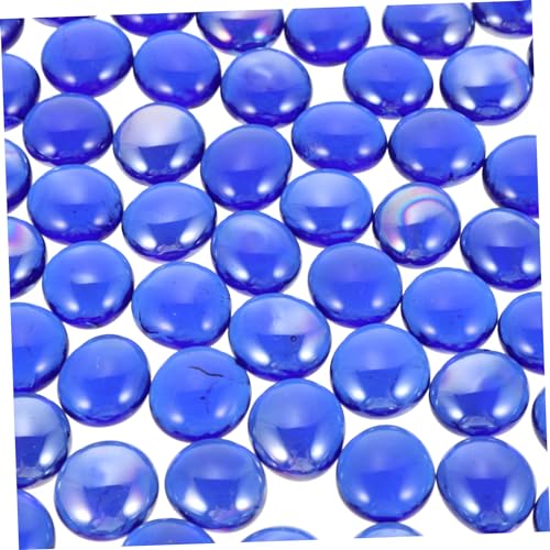 Gatuida Cuentas De Vidrio Ignífugas Piedras Guijarros Piedras Decoraciones para Peceras Decoración Decorativa para Exteriores E Interiores Pequeños Adornos Coloridos Accesorios