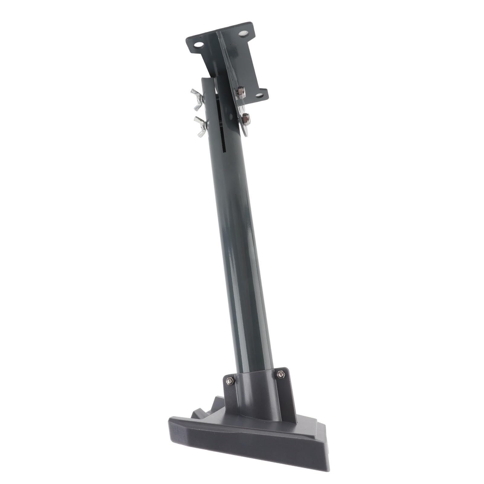 Kit de montaje de techo para Internet por satélite de 3ª generación, diseño giratorio ajustable para autocaravanas, yates, autocaravanas, metal (gris)