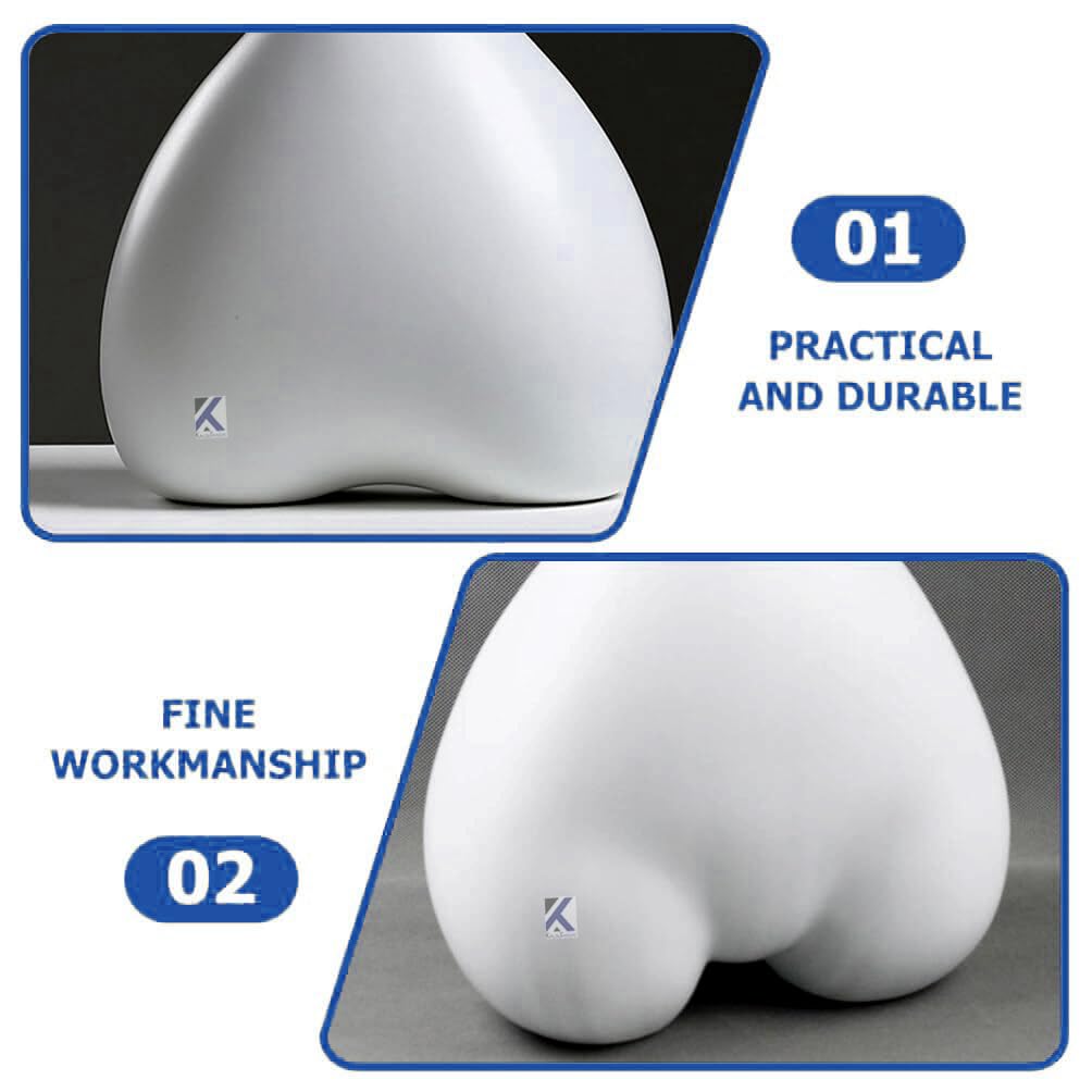KALSUTANSHI ® Heart Shape Female HIPS Display Plastic Mannequin for Underwear Window Display |Women Butt Mannequin | Lower Body Women Stand |Underpants Display Dummy Model Torso Hip Mannequin 3