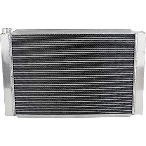 Race Pro SBC Compatible with Chevy 3-Row Aluminum Racing Radiator, 26x19