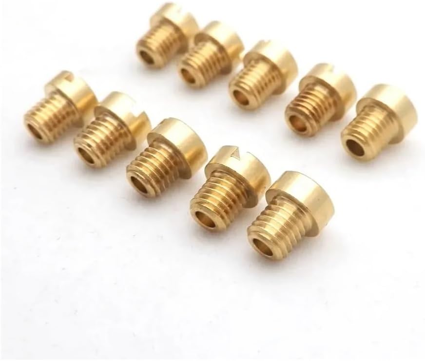 25/12/10 pcs 5mm M5 main jet For carburetor NC T5 motorcycle universal(55-115 (25pcs))
