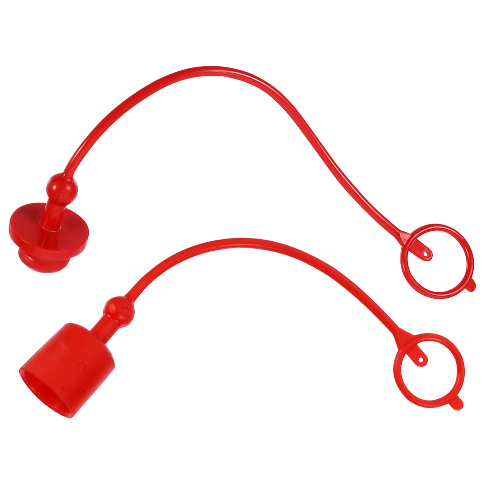 Gatuida 1 Set Plug Dust Cap Protective Caps Actual Hose Pin 1/2 Rubber Plug Adapter Covers for Quick Coupling Pairs Oil Line Quick Release Covers Hair Connector