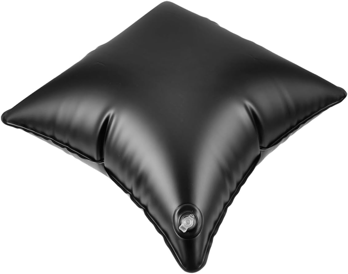 Inflatable Camping Pillow Insert Cushion for Outdoor Travel Pillow for Car Hiking Material Black