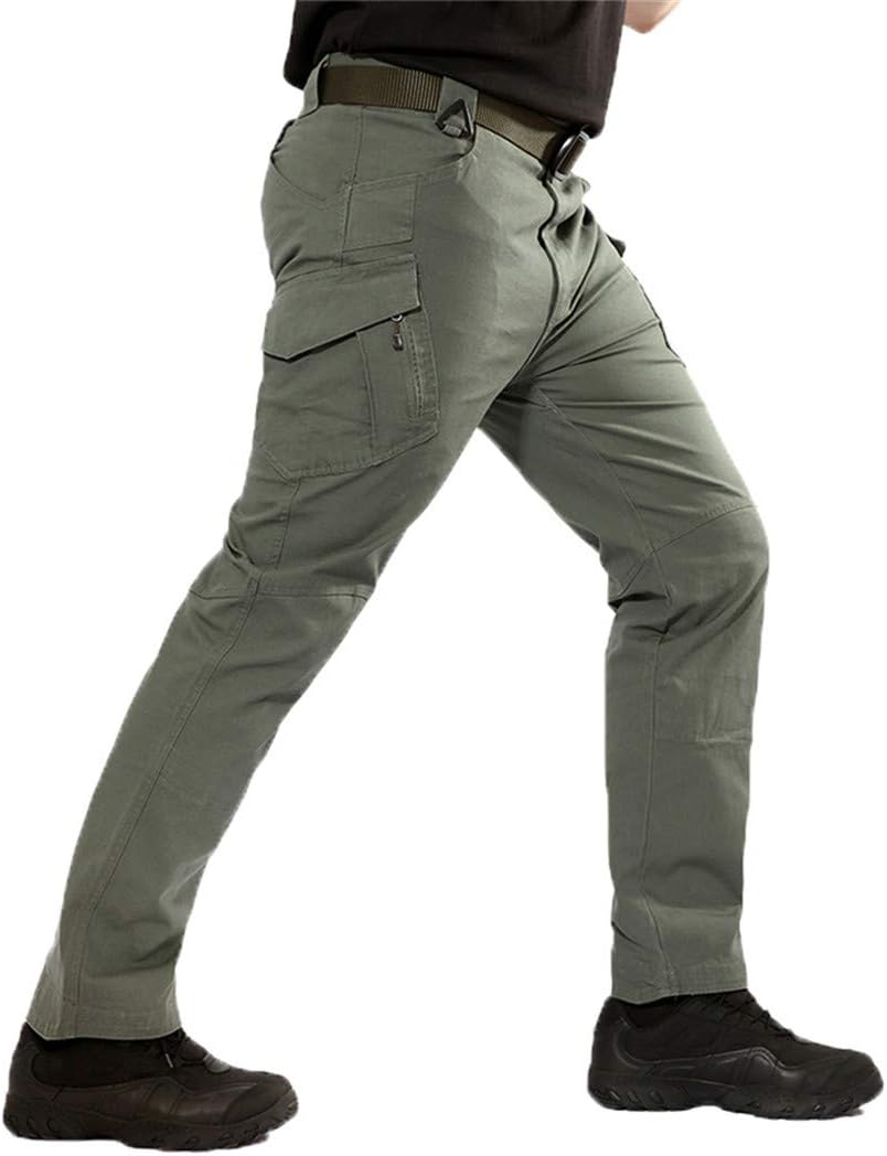 City Tactical Military Pants Men Army Forces Cargo Pants Casual Elastic Many EDC Pockets Cotton Trouser