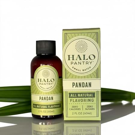 Amazon.com: Natural PANDAN Flavoring Extract by HALO PANTRY (2oz