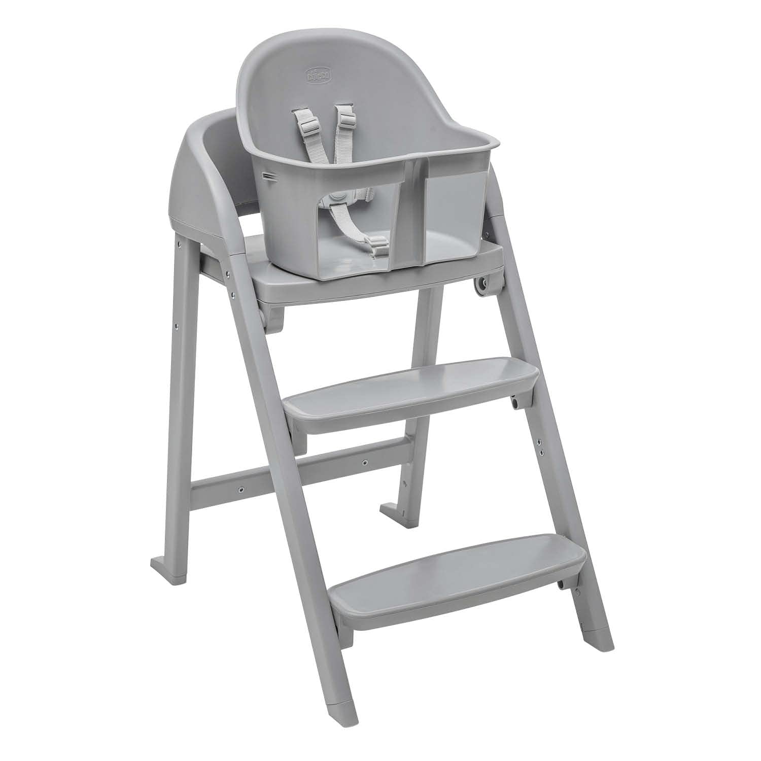 Chicco, Crescendo Lite, Sedia Evolutiva, Seggiolone 6-36 Mesi, Bambino 40 kg, Adulto Fino a 99 Anni, Poggiapiedi Incluso, Chiusura Compatta, Compatibile con Vari Accessori Chicco