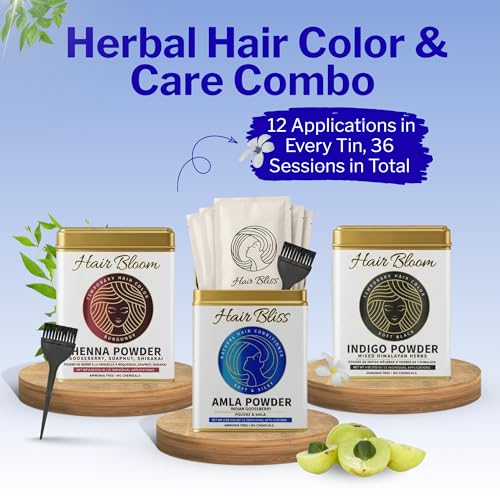 Combo de Tinte y Cuidado Herbal para Cabello 360 g miniatura 2