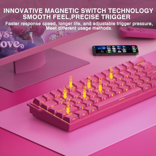 Image of Aula MINI60 HE MAX Wireless Gaming Keyboard 60% Magnetic Switch Keyboard