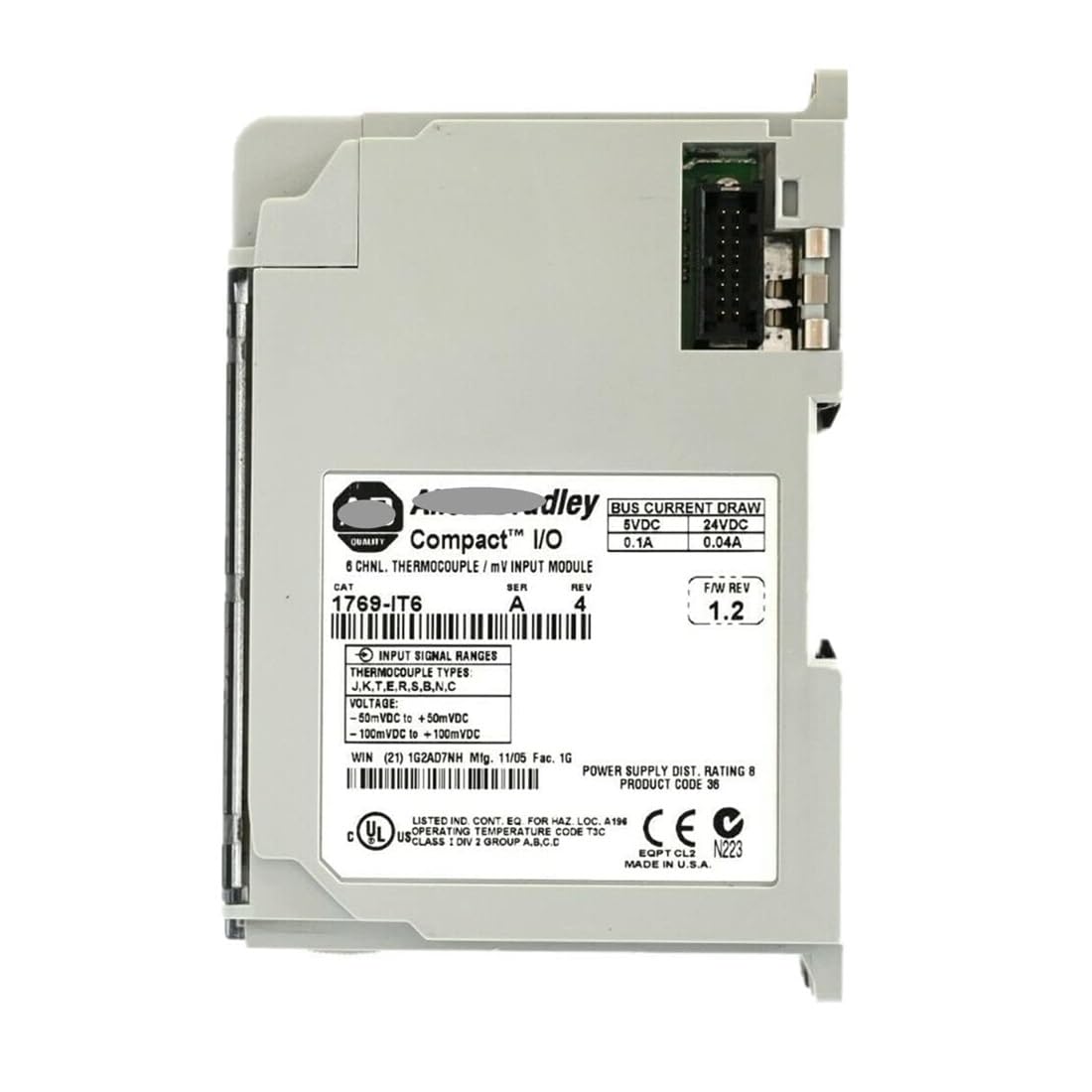 1769-IT6 THERMOCOUPLE Input 6CH 1769IT6 PLC Module Sealed in Box