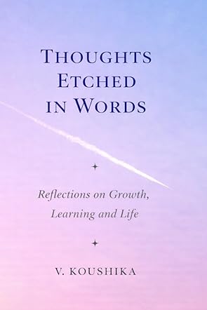 Thoughts Etched in Words