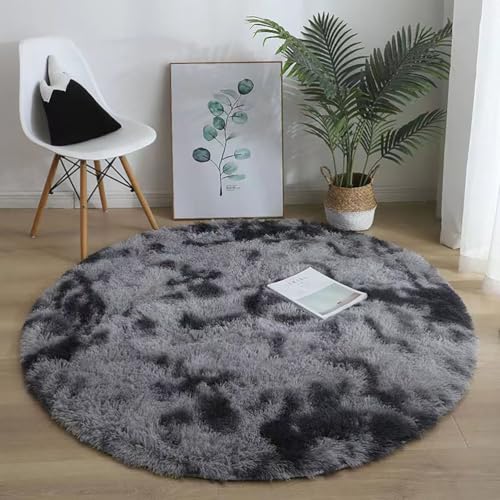 Tapis rond antidérapant et lavable qui protège vos sols avec douceur - 2