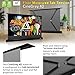 Akia Screens 101 inch Floor Rising Projector Screen Motorized with Remote, ALR Projector Screen Ambient Light Rejecting Movie Screen for Standard Throw Projection Indoor, CineGrey 4D AK-FMT101UH2-C4D
