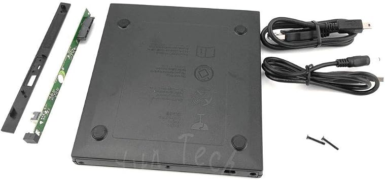 Alfais 5114 Usb Sata Slim 9.5mm Dvd Rw Writer Ssd External Caddy Box