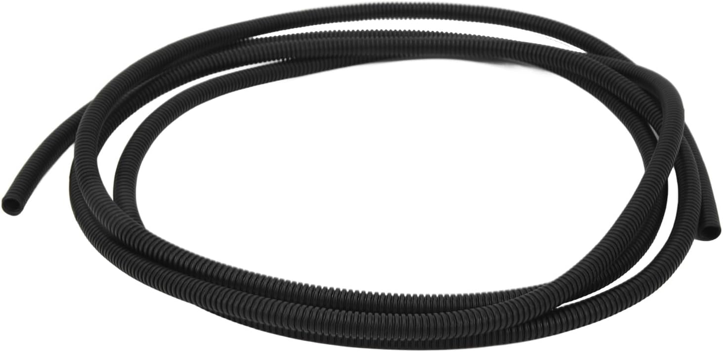 Car Corrugated Pipe for Windscreen Washer System Washer Fluid Hose Repair Kit (1.1m / 3.6ft)
