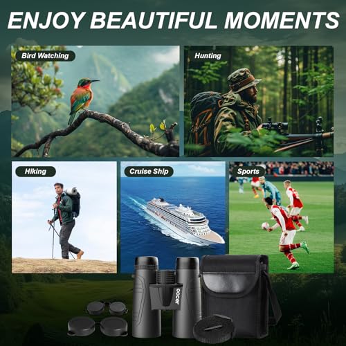 Occer Binoculares 15x42 para Adultos Alta Potencia miniatura 7
