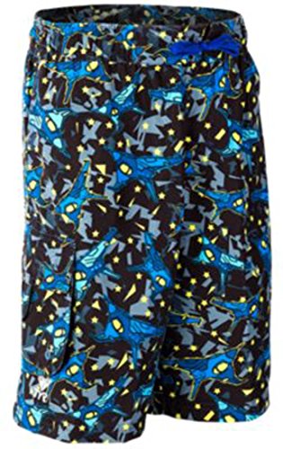 Challenger Trunk TYR noir et bleu taille M pour l'entraînement