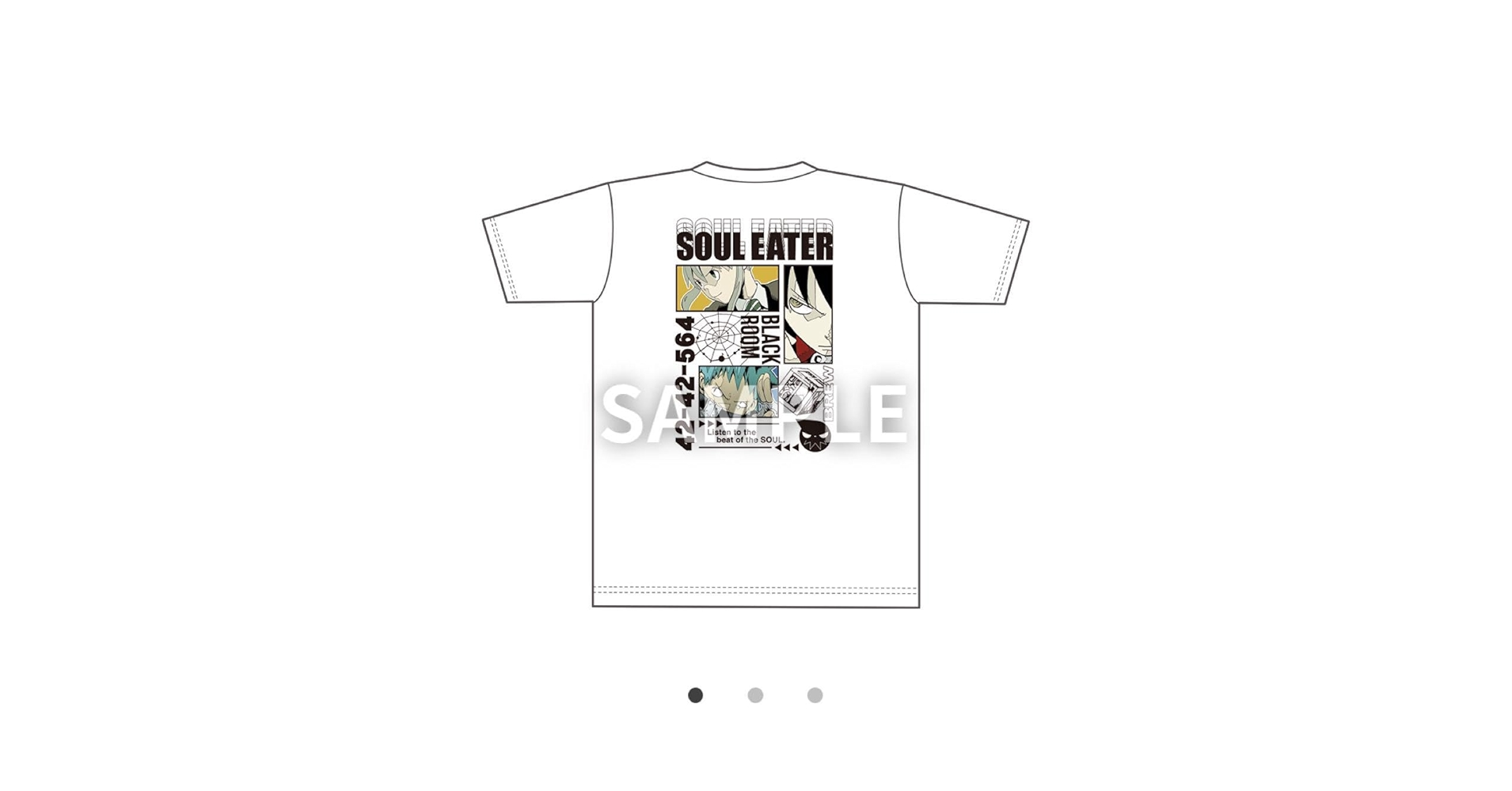 ソウルイーター ブラックスター Tシャツ ブラック☆スターTシャツ [ソウルイーター] | キャラクター公式