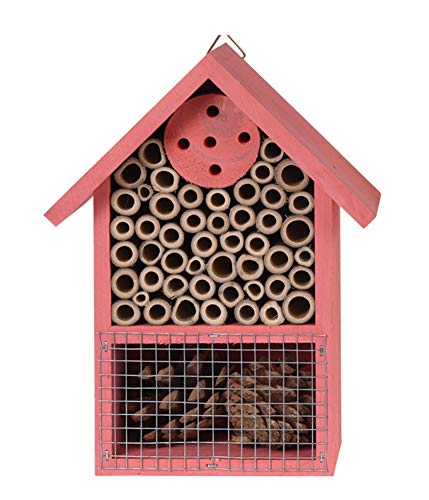 made2trade Robustes Insektenhotel aus Naturholz - 15x8x20cm – Bild 5