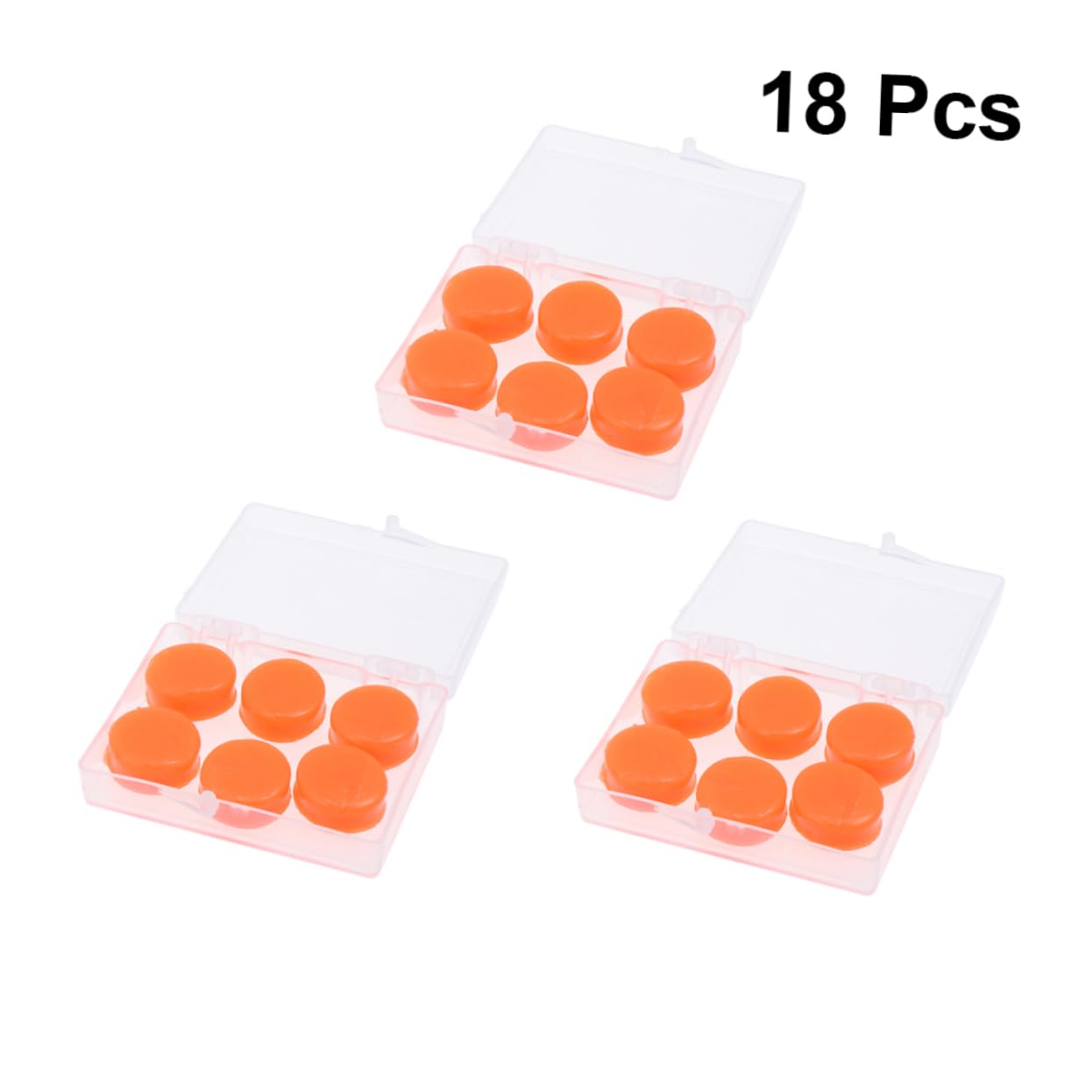 minkissy Waterproof Soundproof Earbuds Deformable Swimming Earplugs for Bathing Plane Noise Reduction