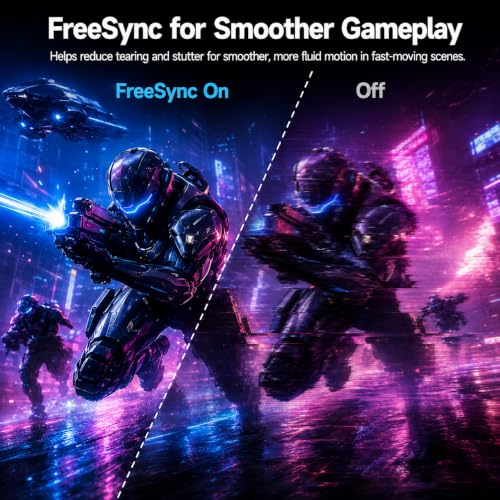 Image of 32 Inch 1K FHD Monitor (1920x1080), IPS,60Hz Refresh Rate,AMD FreeSync, 178 Viewing Angle,VESA 100x100mm Mount Compatible, Tilt Adjustable - Black