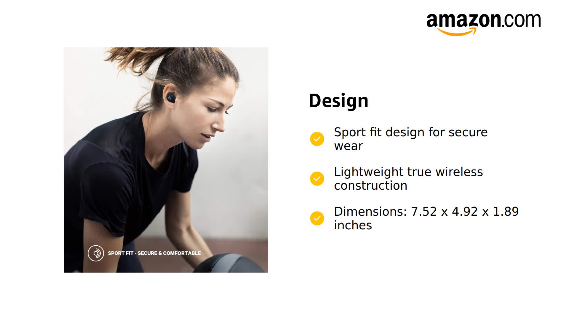 【新品未開封】Jaybird RUN  XT Amazon.com: Jaybird RUN XT True Wireless Headphones (Storm