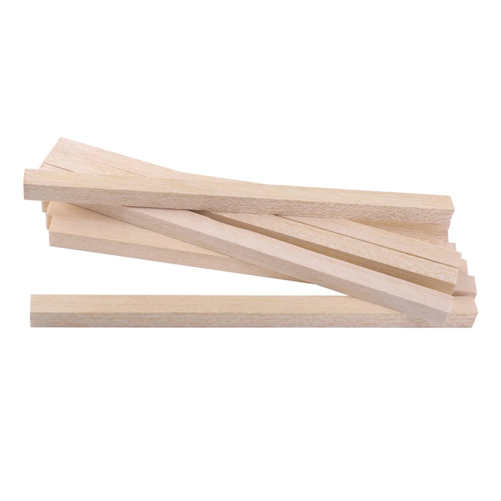 Varillas de madera, Palitos de madera for manualidades de 8 pulgadas x 0,39 pulgadas, paquete de 30