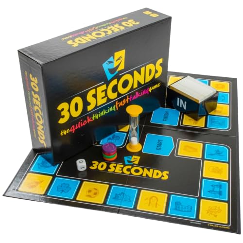 Image of Tickles 30 Seconds Board Game - Fun Team Challenge Guessing Game | Family Party Board Game for Teens & Adults (Ages: 12+ Years, Players: 4+)