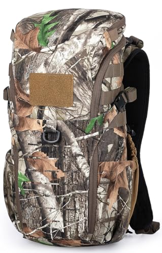 VOTAGOO GEAR Mochila de caça, camuflagem impermeável com capa de chuva, Next Camo G2