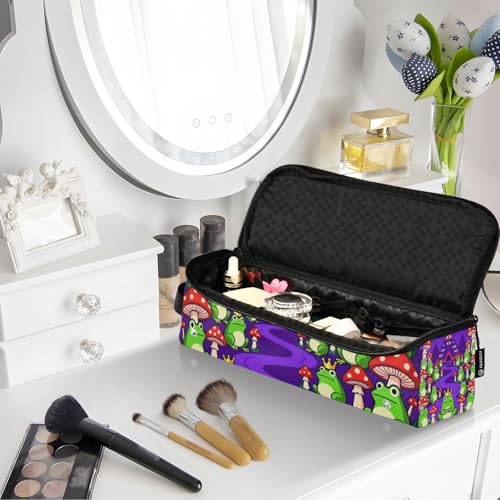 Bolsa de Viaje para Herramientas de Cabello con Estera Resistente al Calor Removible Estuche de Viaje de Doble Capa para Planchas de Pelo, Alisadores, Rizadores, Almacenaje para Mujeres miniatura 7