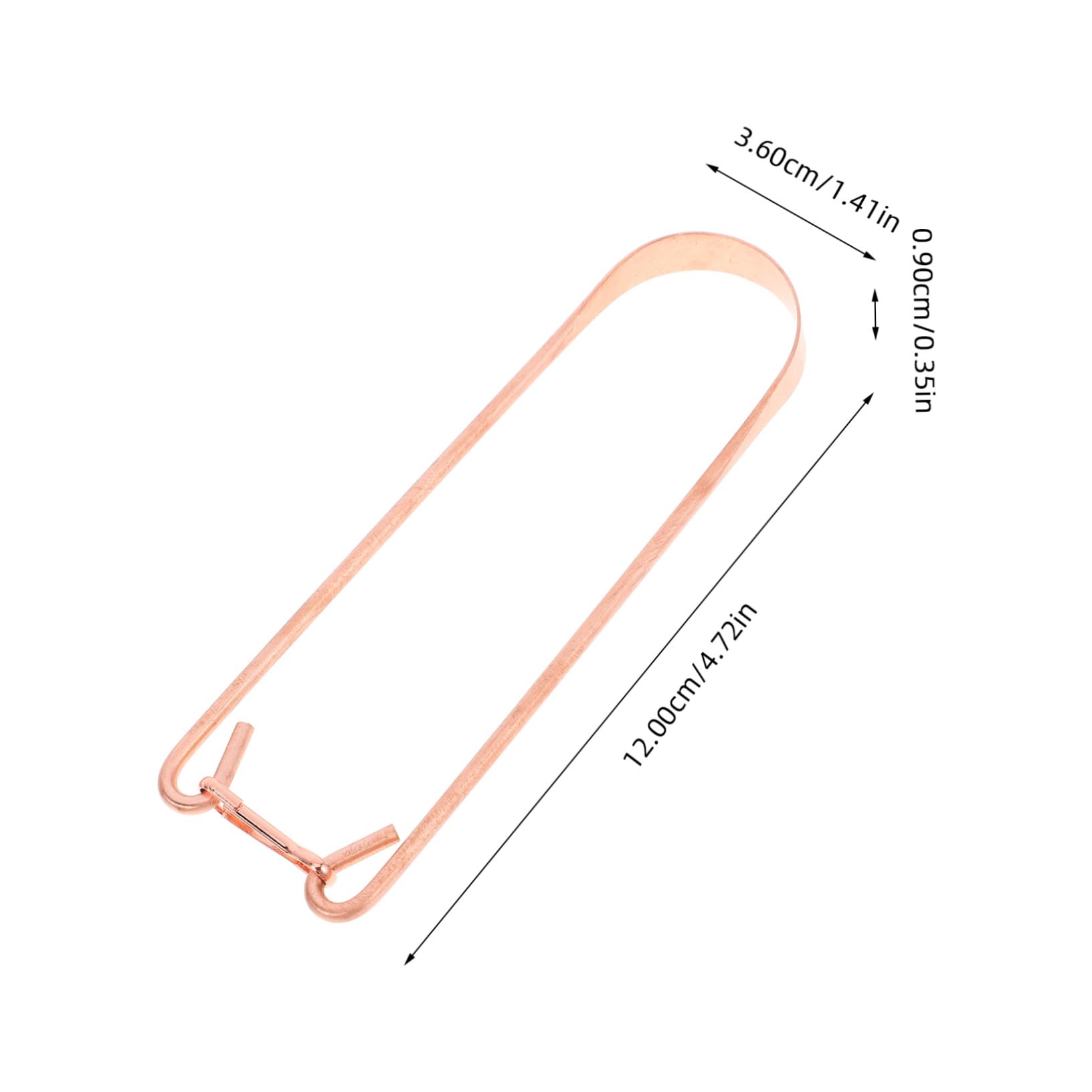 SHERCHPRY Sturdy Tongue Scraper for Oral Care Shaped Tongue Breath Freshener Smooth Surface for Gentle Use Compact Design for Easy Handling