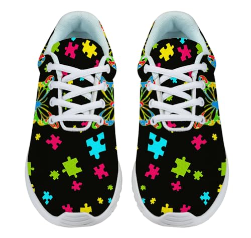 Autism Shoes for Women Men Trail Running Casual Fashion Sneakers Slip-on Tennis Shoes