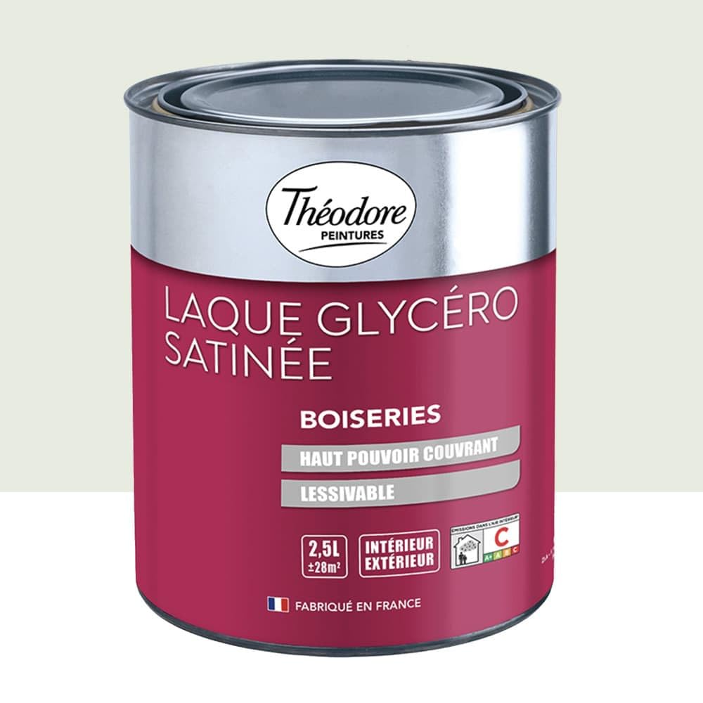 Theodore Laque Glycéro Satinée Blanc Cassé 2,​5 L