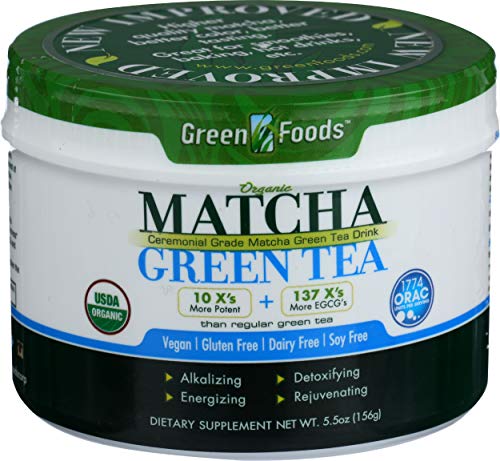 Green Foods, Matcha Green Tea Organic, 5.5 Ounce
