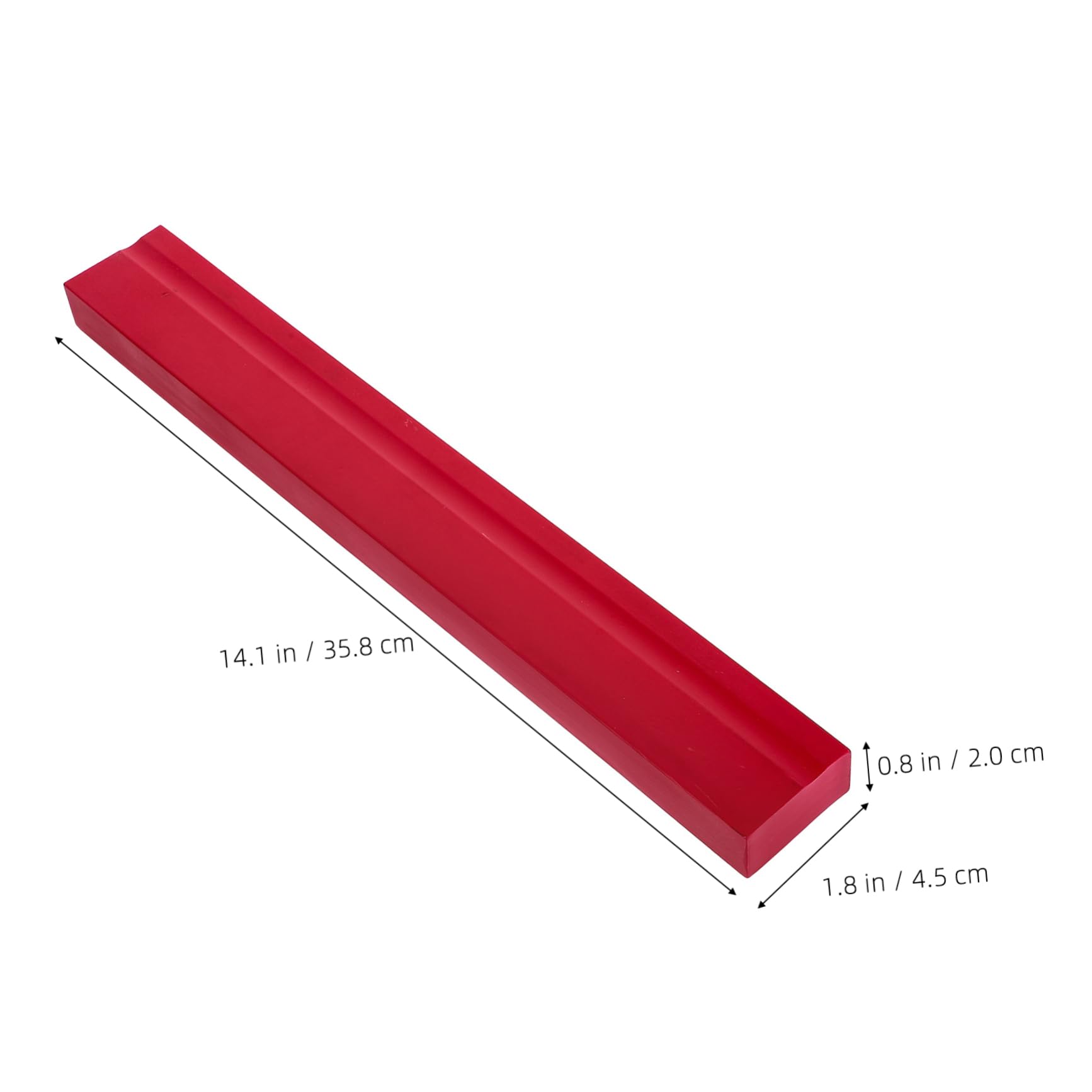 KALLORY 350mm Long Rubber Stamp Carving Block Grooved Stamp Blocks Easy to Use for DIY Projects