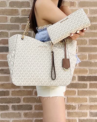 Michael Kors Jet Set Travel Large Chain Shoulder Tote