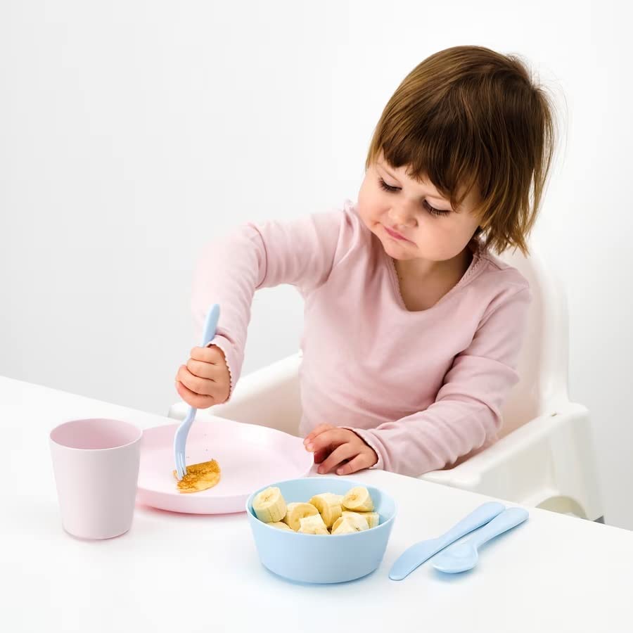 NT-STAR Kids Unbreakable Tableware Set of 6, Multicolor(Plates, Plastic) 1