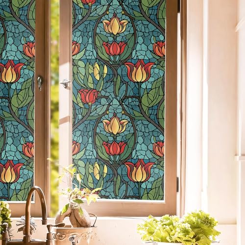 Vinilo Decorativo para Ventana 15.7x118 pulgadas Multicolor