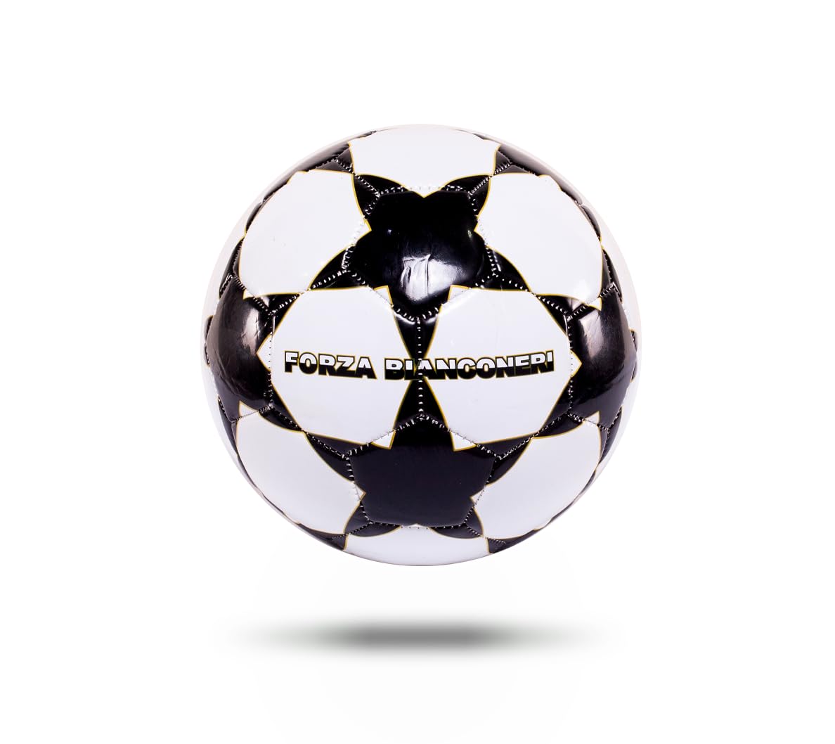 UOVO DI PASQUA CON PALLONE DA CALCIO FORZA BIANCONERI