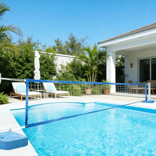 Filet de volley pour piscine enterrée avec sangle réglable de remplacement - 3