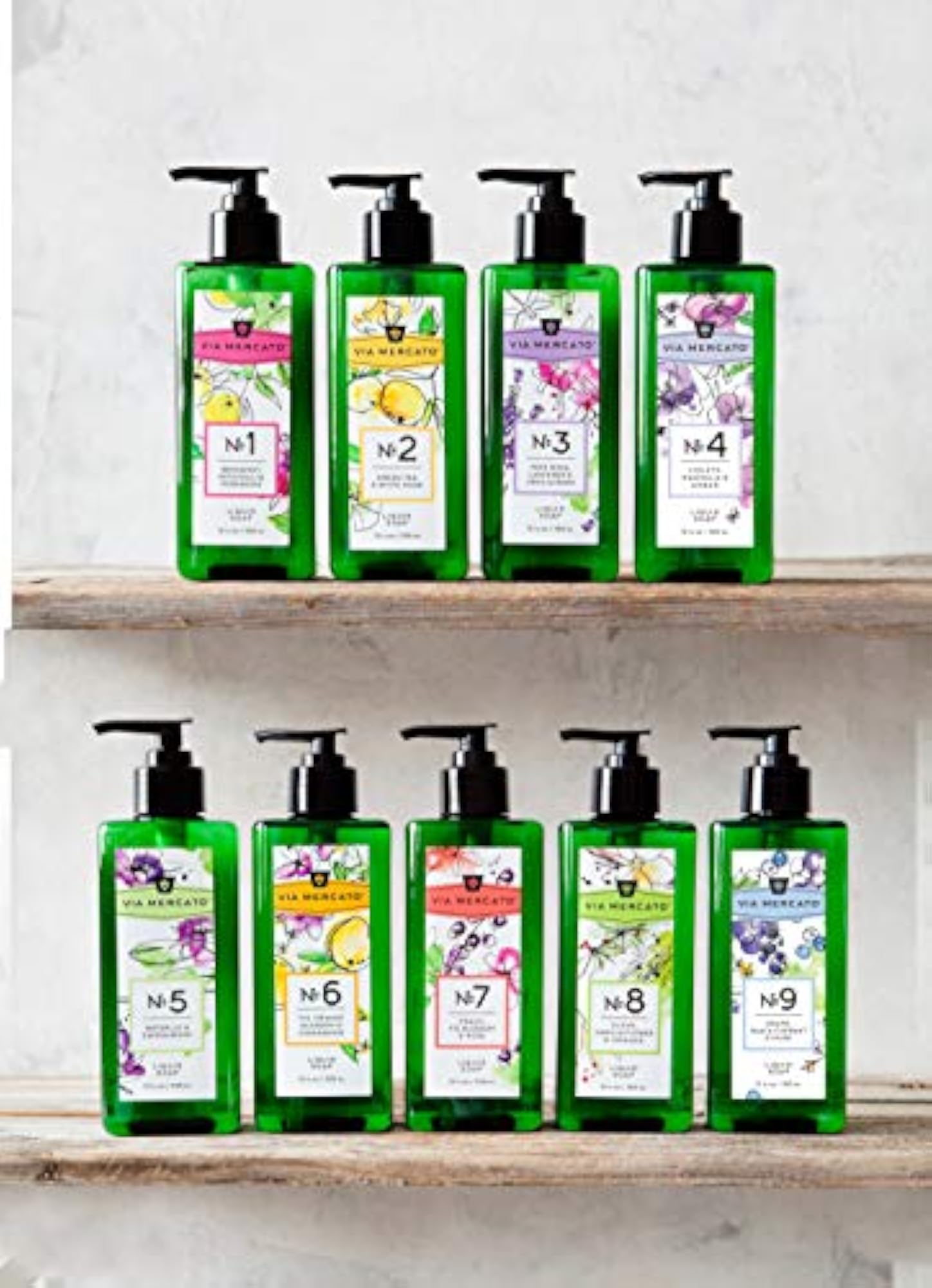 Pre de Provence Liquid Hand Soap, Pepe Rose, Lavender & Vanilla, 12 Fluid Ounce