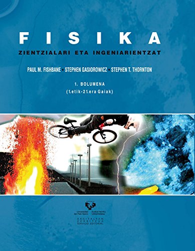 Portada de Fisika Zientzialari Eta Ingeniarientzat. 1. Bolumena