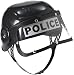 Forum Child Police Helmet, Black