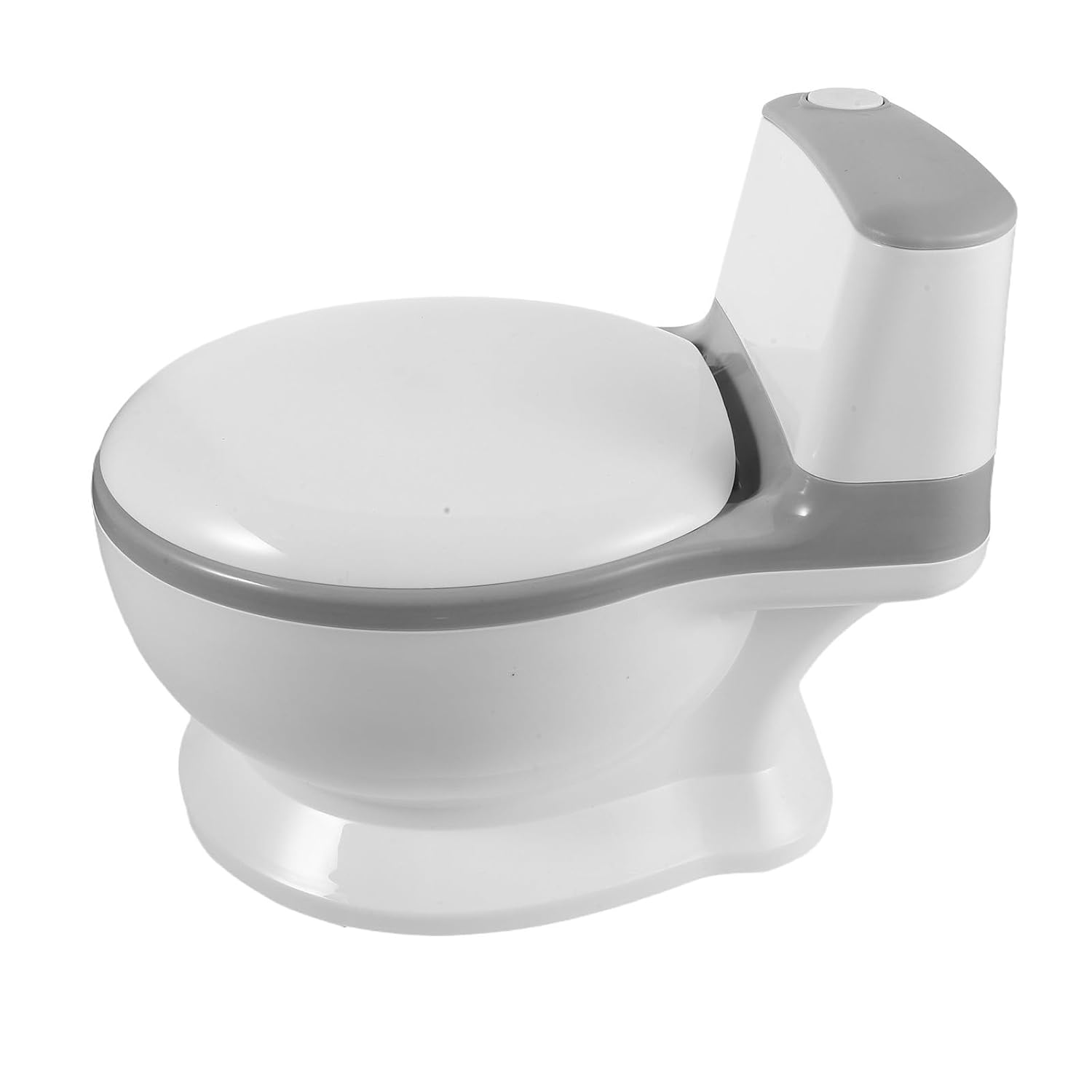 ABS Training Toilet with Flip-up Seat and Lid, White